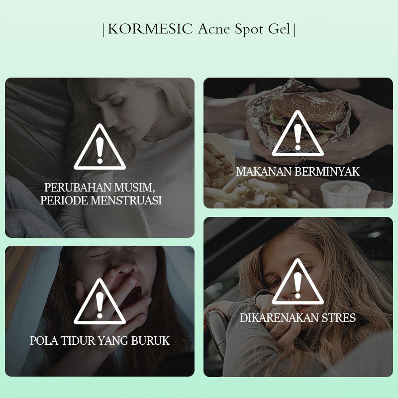 kormesic acne spot gel 15g/obat totol jerawat kormesic acne spot gel 15g/obat totol jerawat