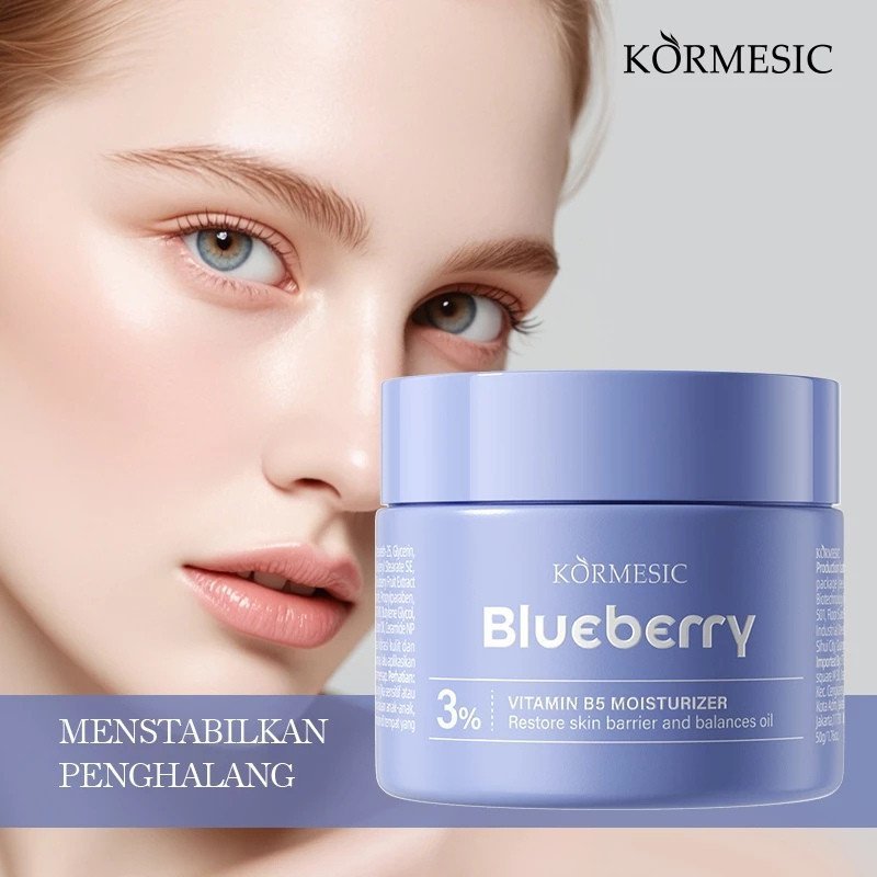 kormesic blueberry moisturizer 50g/pelembab wajah kormesic blueberry moisturizer 50g/pelembab wajah