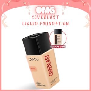 omg oh my glam coverlast liquid foundation spf 20 pa++ | alas bedak