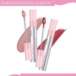 wardah staylock lip matte 20h long lasting 2.7g/lip cream