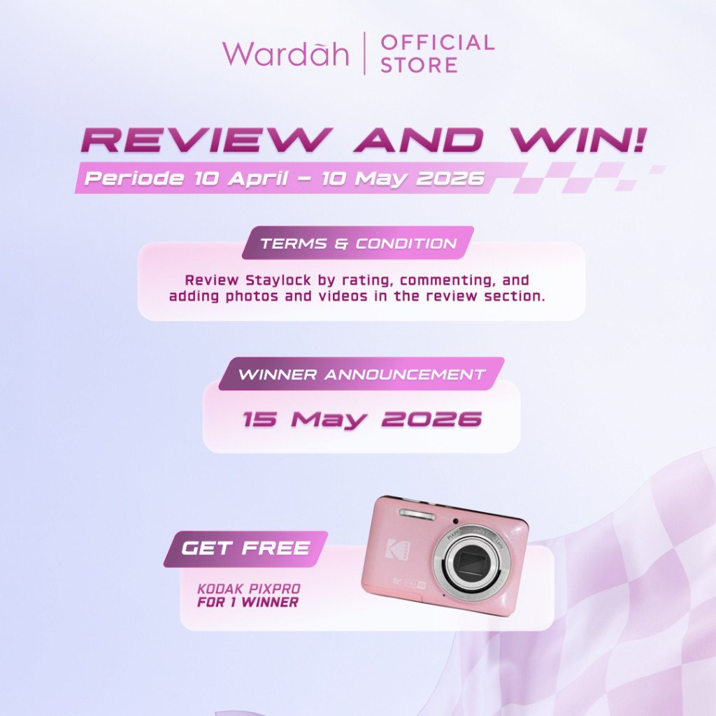 wardah staylock lip matte 20h long lasting 2.7g/lip cream wardah staylock lip matte 20h long lasting 2.7g/lip cream