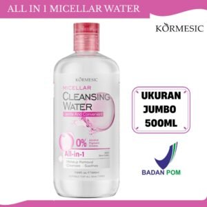 kormesic all in 1 micellar cleansing water 500ml/pembersih make up