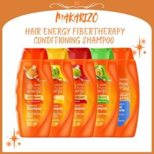 makarizo hair energy fibertherapy conditioning shampoo 170ml and 330ml/perawatan rambut
