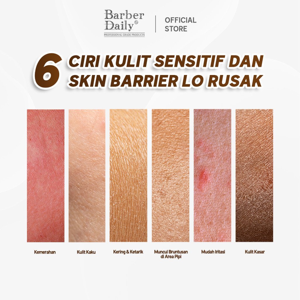 barber daily ultra sensitive face wash 100ml/pembersih wajah barber daily ultra sensitive face wash 100ml/pembersih wajah