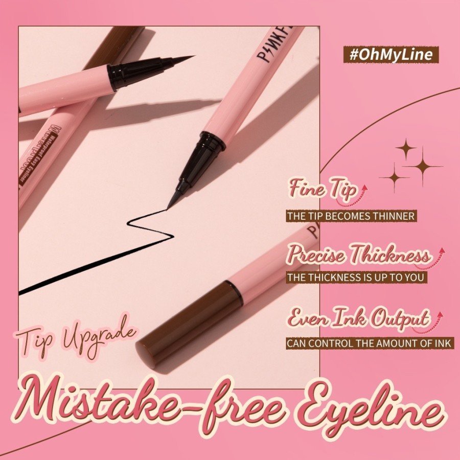 pinkflash oh my line waterproof easy eyeliner pinkflash oh my line waterproof easy eyeliner