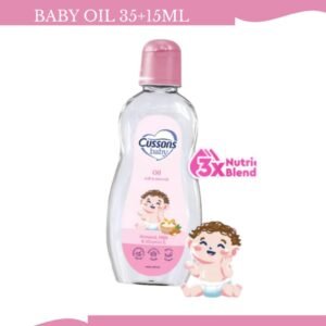 cussons baby oil 35ml plus 15ml/minyak tubuh bayi
