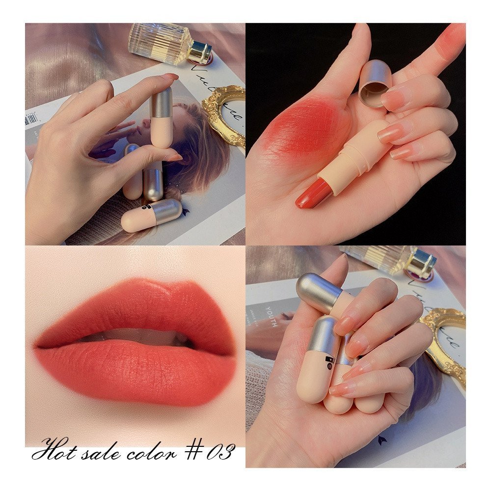 saniye velvet lipstick matte capsule 2.5g saniye velvet lipstick matte capsule 2.5g