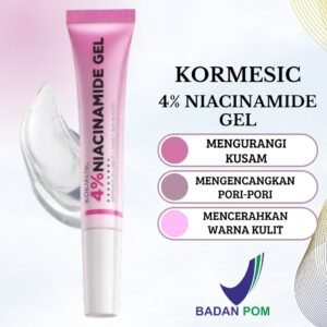 kormesic niacinamide gel 15g/krim wajah