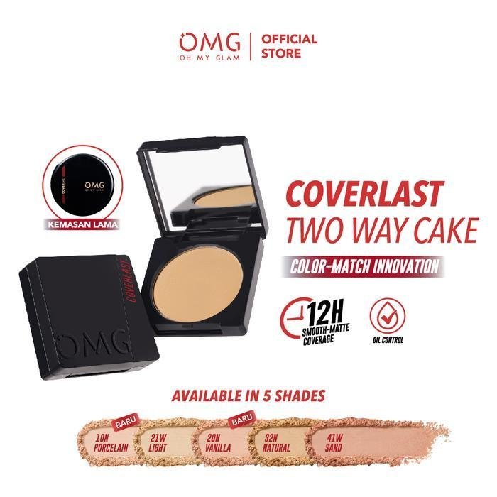 omg oh my glam coverlast two way cake spf 20 pa+++