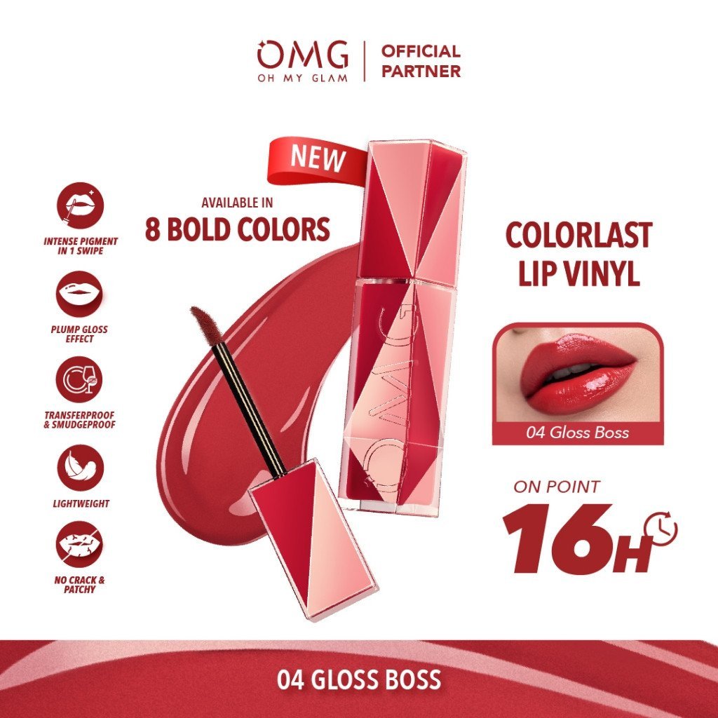 omg oh my glam colorlast lip vinyl 2.5 g/lipstick/lipcream omg oh my glam colorlast lip vinyl 2.5 g/lipstick/lipcream