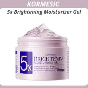 kormesic 5x brightening moisturizing gel 160g/peembab wajah