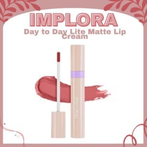 implora day to day lite matte lip cream/lipstick
