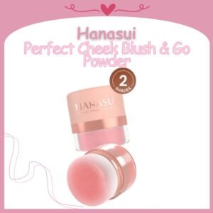hanasui perfect cheek blush & go powder 2.5g/perona pipi