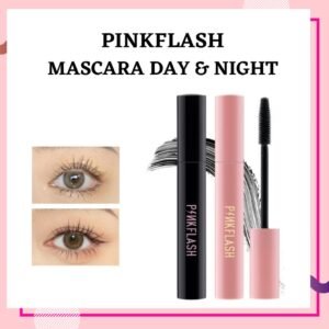pinkflash oilproof curl mascara | day mascara | night mascara