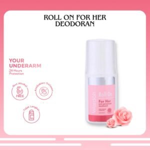 wardah roll on for her deodorant 60ml