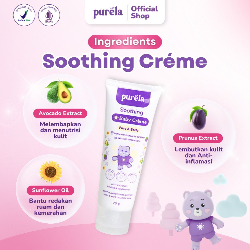 purela soothing baby creme 70g purela soothing baby creme 70g