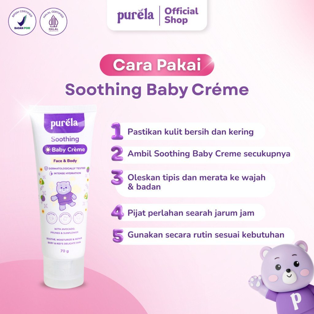 purela soothing baby creme 70g purela soothing baby creme 70g
