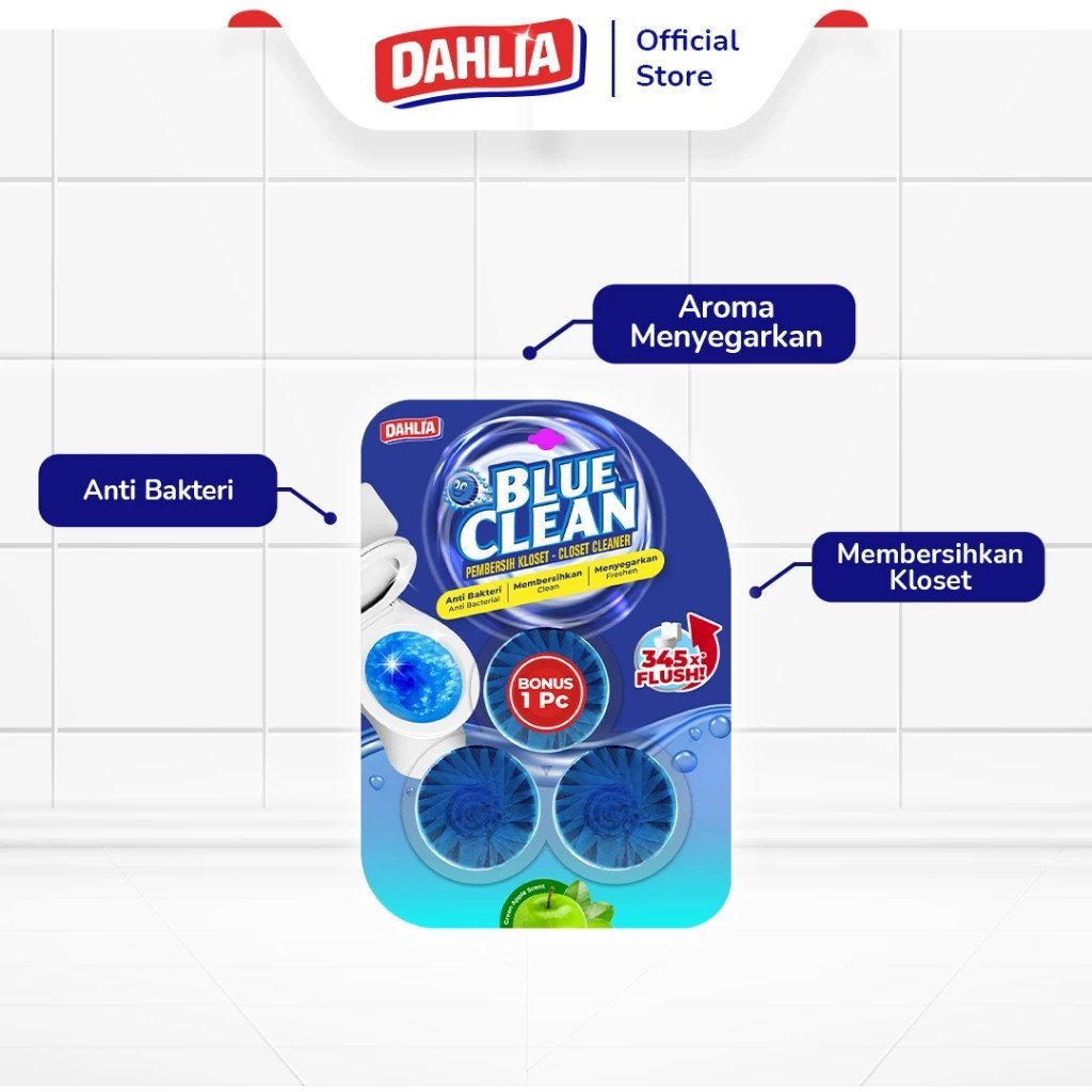 dahlia blue clean/pembersih kloset dahlia blue clean/pembersih kloset