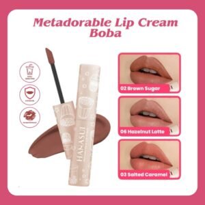 hanasui mattedorable lip cream boba edition 4g/lipstick/lip matte