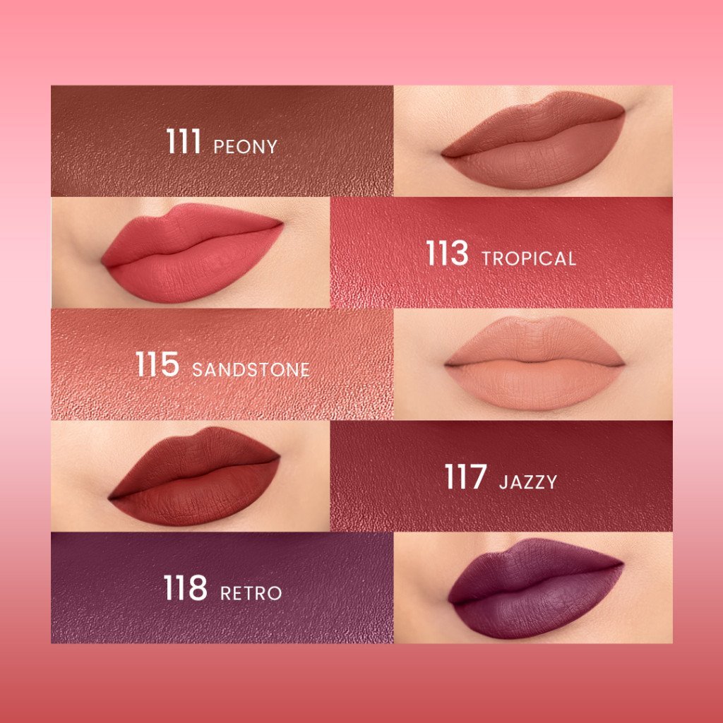 hanasui mattedorable lipstick 2g/lipstik/lip matte hanasui mattedorable lipstick 2g/lipstik/lip matte
