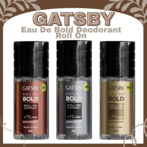 gatsby eau de bold deodorant roll on 50ml