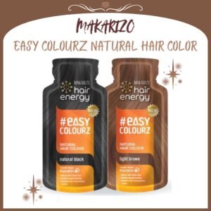 makarizo easy colourz natural hair color sachet 26ml/pewarna rambut