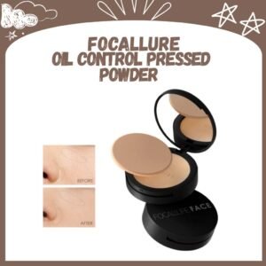 focallure oil control pressed powder matte / bedak padat