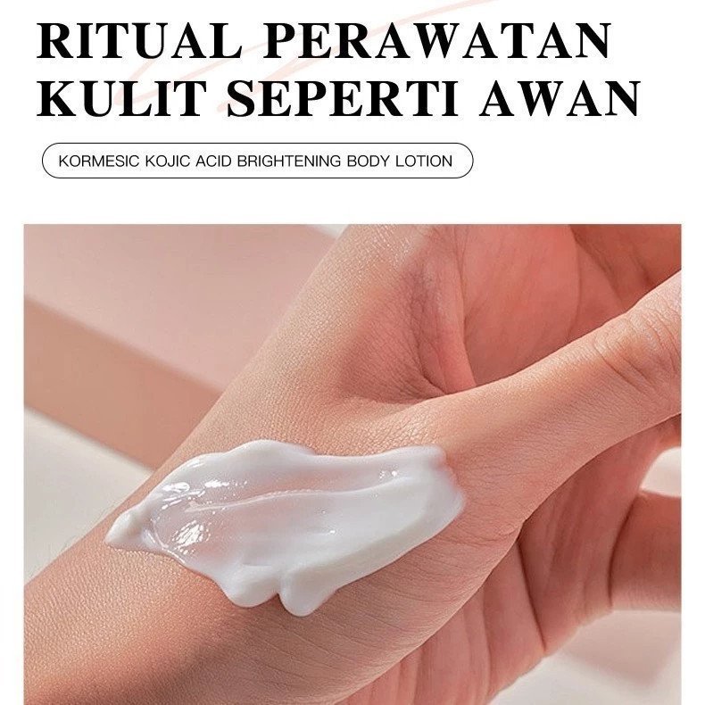 kormesic kojic acid brightening body lotion 250ml/losion tubuh kormesic kojic acid brightening body lotion 250ml/losion tubuh