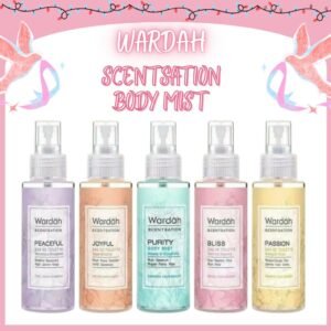 wardah scentsation body mist 100ml