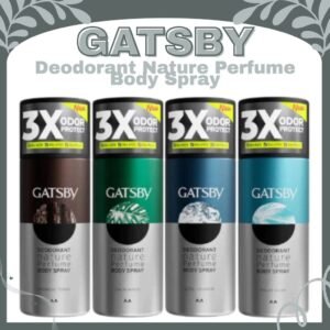 gatsby deodorant nature perfume body spray 150ml