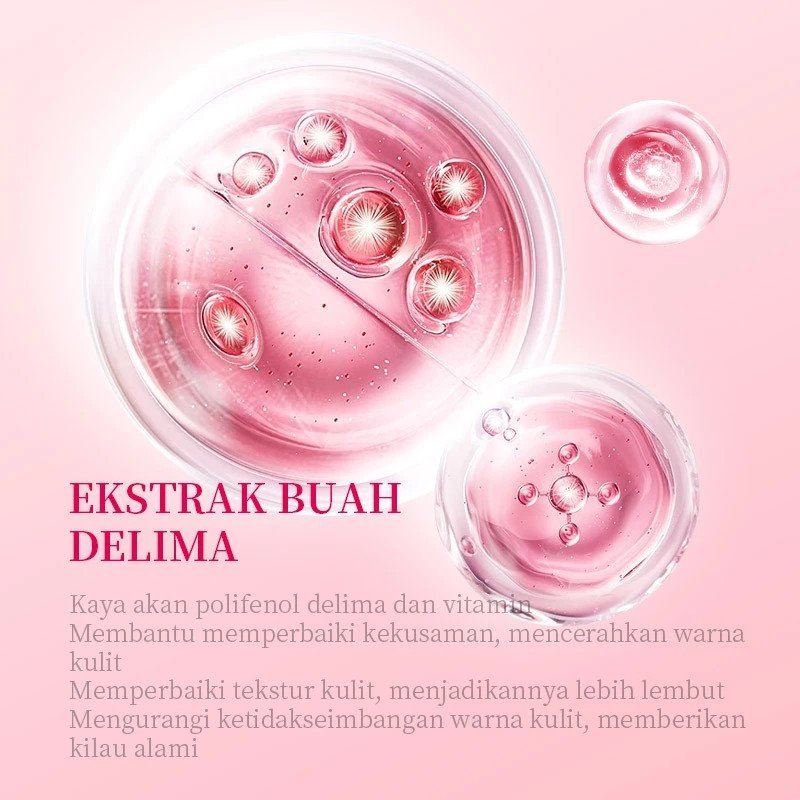 kormesic pomegranate niacinamide 3% moisturizer cream 50g/cream wajah kormesic pomegranate niacinamide 3% moisturizer cream 50g/cream wajah