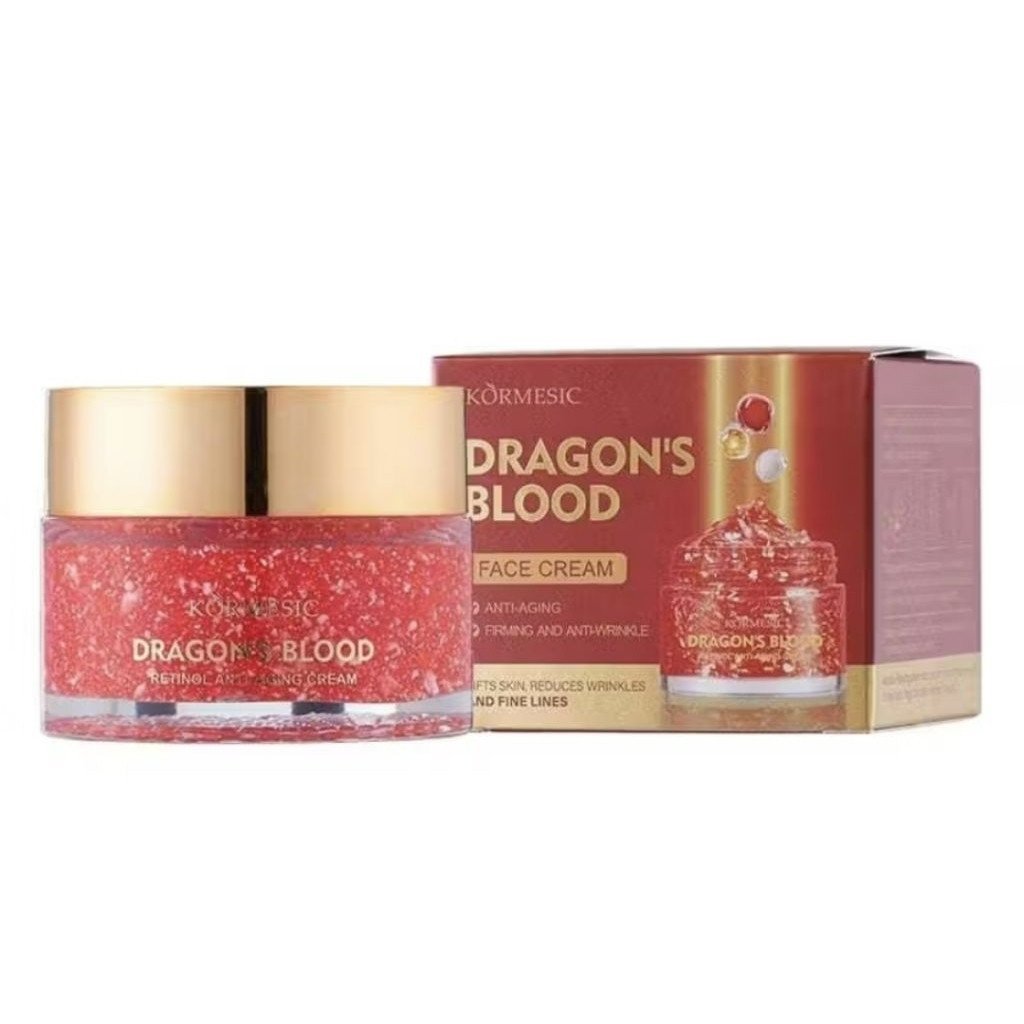 kormesic dragons blood retinol anti aging cream 50g/pelembab wajah kormesic dragons blood retinol anti aging cream 50g/pelembab wajah