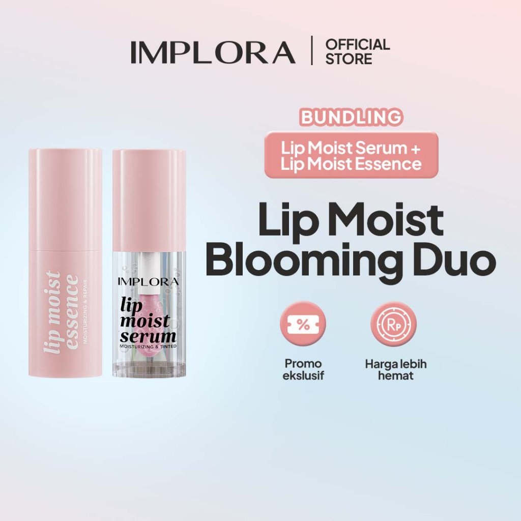 implora lip moist essence & lip moist serum/serum bibir/pelembab bibir implora lip moist essence & lip moist serum/serum bibir/pelembab bibir