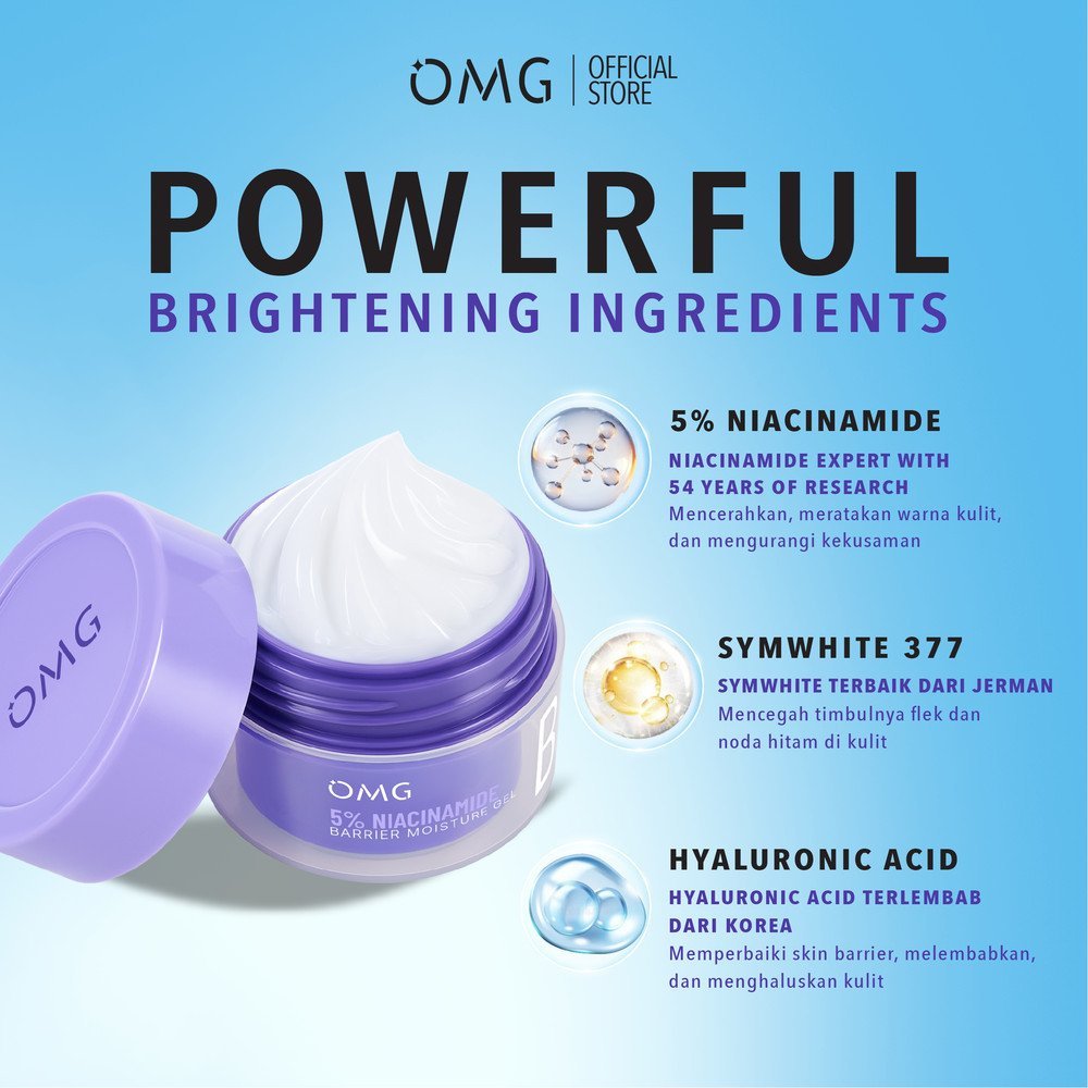 omg oh my glow barrier moisture gel 45g/pelembab wajah omg oh my glow barrier moisture gel 45g/pelembab wajah