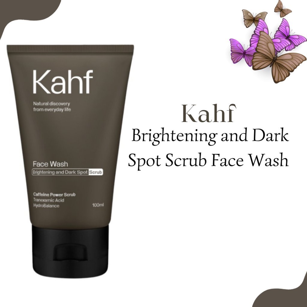 kahf brightening and dark spot scrub face wash 100ml kahf brightening and dark spot scrub face wash 100ml