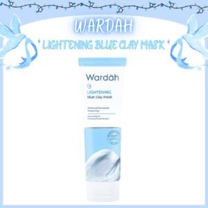 wardah lightening blue clay mask 50g | masker wajah