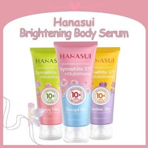hanasui brightening body serum 180ml/|losion tubuh
