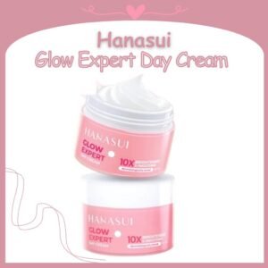 hanasui glow expert day cream 15g/pelembab wajah