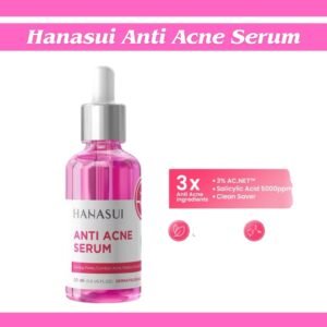 hanasui anti acne serum 20ml/serum wajah