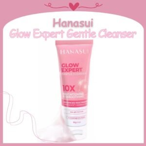 hanasui glow expert gentle cleanser 60g/pembersih wajah