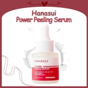 hanasui power peeling serum 20ml/serum wajah