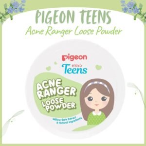 pigeon teens acne ranger loose powder 12g/bedak tabur