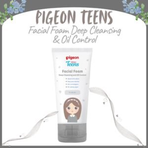 pigeon teens facial foam deep cleansing & oil control 40g & 100g / pembersih wajah
