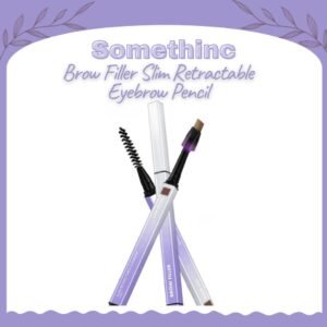 somethinc brow filler slim retractable eyebrow pencil/pensil alis