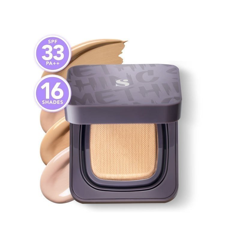 somethinc copy paste breathable mesh cushion spf 33 pa++/alas bedak somethinc copy paste breathable mesh cushion spf 33 pa++/alas bedak