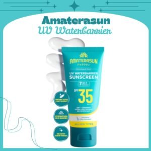 amaterasun uv waterbarrier spf 35 pa++++ 40g/tabir surya