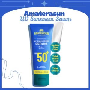 amaterasun uv sunscreen serum spf 50+ pa++ 50g/tabir surya