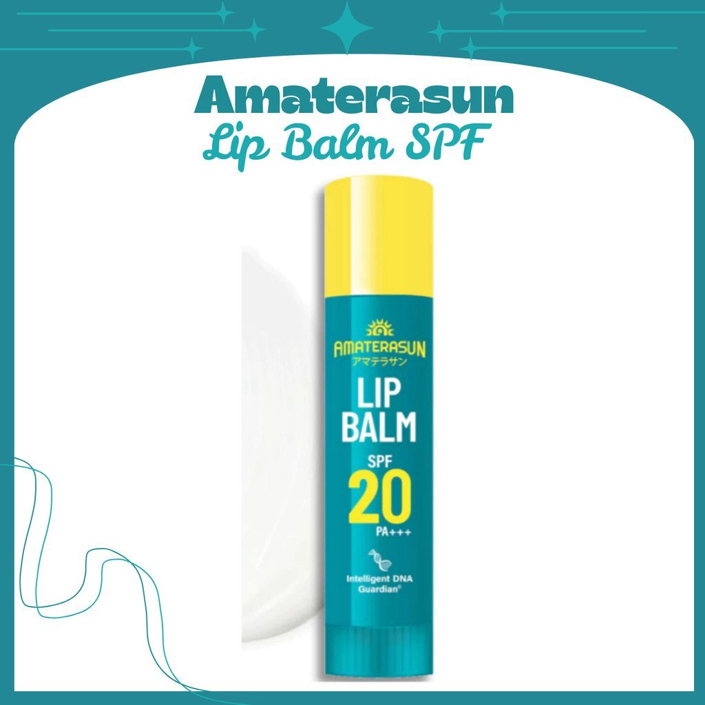 amaterasun lip balm spf 20 pa+++ 4.5g/pelembab bibir amaterasun lip balm spf 20 pa+++ 4.5g/pelembab bibir