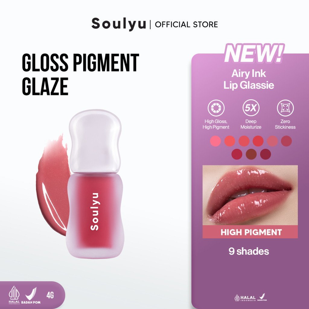 soulyu airy ink lip glassie 4g soulyu airy ink lip glassie 4g