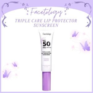 facetology triple care lip protector sunscreen 5g/pelembab bibir